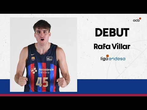 Rafa Villar debutó en la Liga Endesa