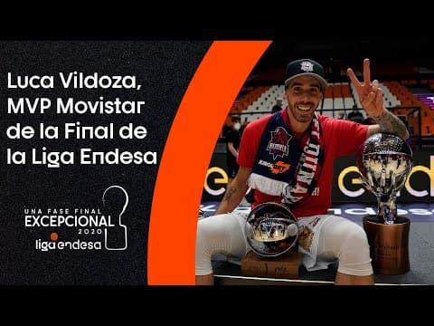 Luca Vildoza, MVP Movistar de la Final