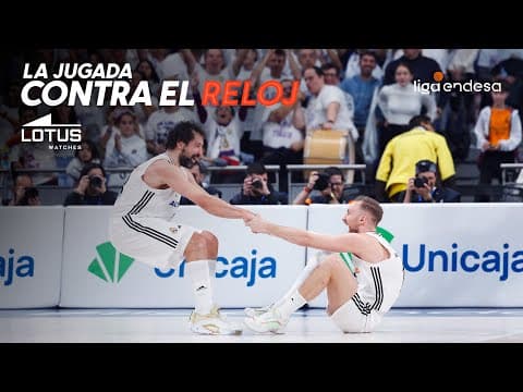 La jugada contra el reloj Lotus: Sergio Llull