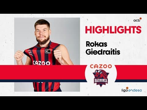 Rokas Giedraitis: primera mitad sin fallo