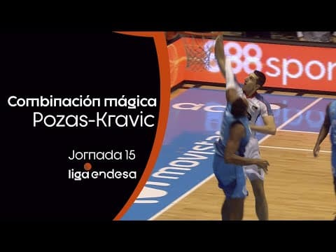 Asistencia mágica de Pozas y matazo de Kravic