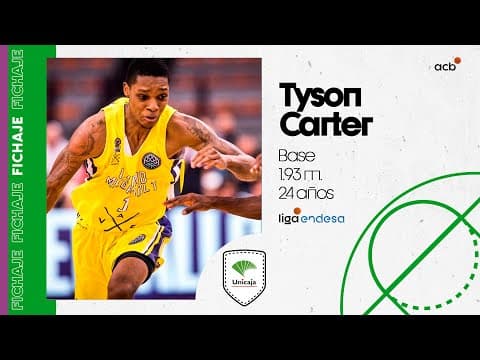 ¡Así juega Tyson Carter!