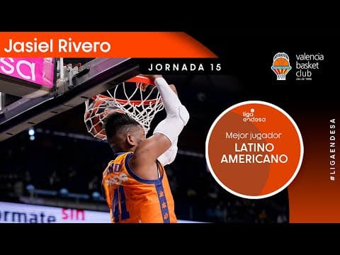 Jasiel Rivero, Mejor Jugador Latinoamericano de la Jornada 15