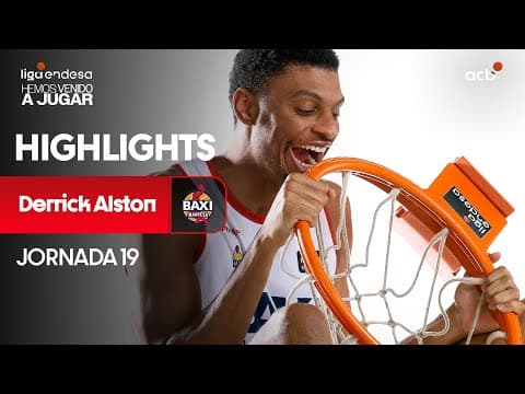 Derrick Alston Jr. se hace grande en el Palau