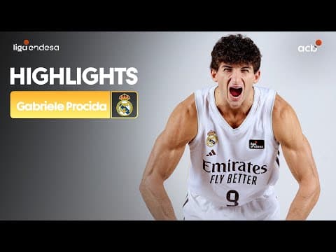 Gabriele Procida, 18 puntos en la victoria del Real Madrid