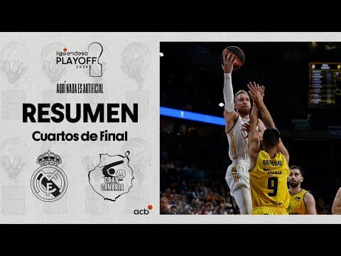 Resumen Real Madrid 105 - Dreamland GC 70 (1º Cuartos)