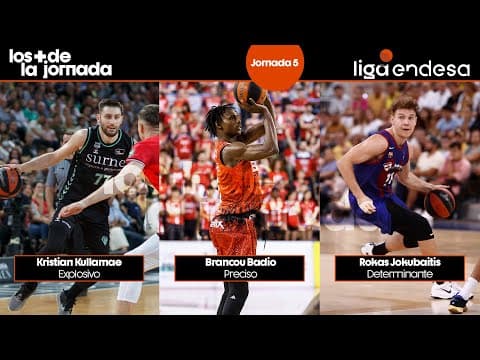 Los Más de la Jornada 5 de la Liga Endesa 2023-24