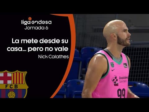 Nick Calathes y el triplazo que no valió