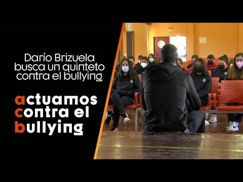 Darío Brizuela busca su quinteto contra el bullying