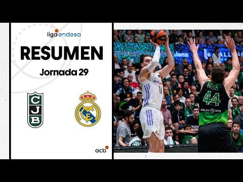 Resumen Joventut Badalona 76 - Real Madrid 86 (J29)