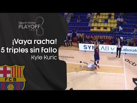 Kyle Kuric… racha increíble de 5 triples