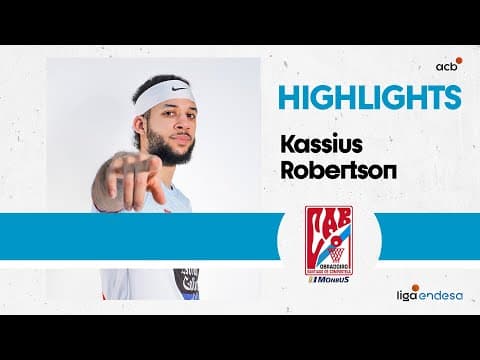 Kassius Robertson desatado en ataque en la victoria de Monbus Obradoiro