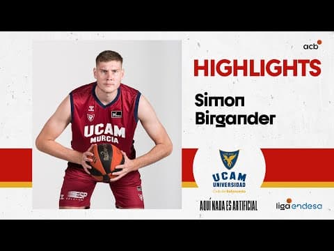 Simon Birgander, dominante en la pintura
