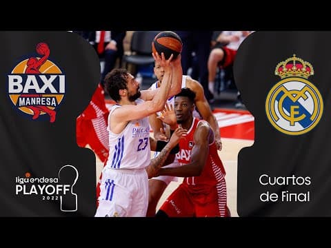 Resumen BAXI Manresa 74 - Real Madrid 83 (J36)
