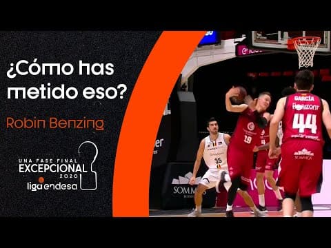 Robin Benzing, ¿cómo has metido eso?