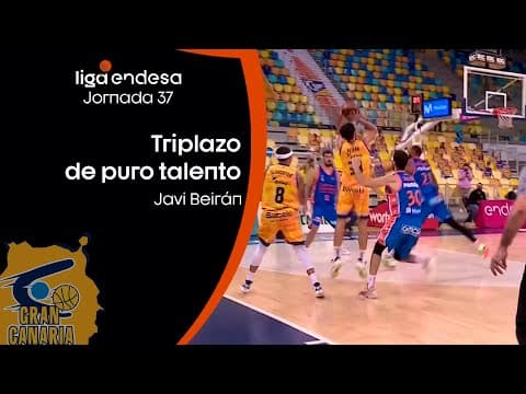 Javi Beirán, sobre la bocina del descanso