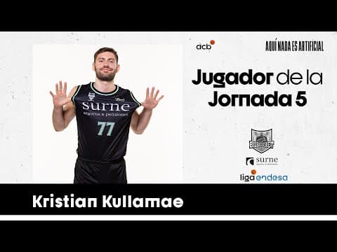 Kristian Kullamae, Jugador de la Jornada 5