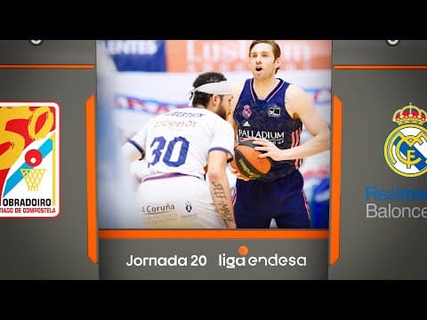 Resumen Monbus Obradoiro 71 - Real Madrid 87 (J20)