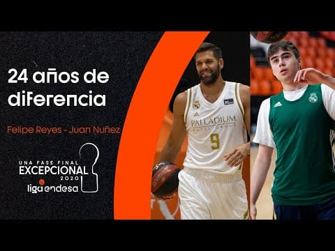 Felipe Reyes - Juan Nuñez: 24 años de diferencia