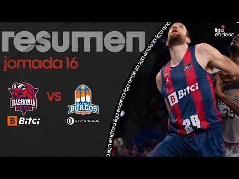 Resumen Bitci Baskonia 80 - Hereda San Pablo Burgos 69 (J16)