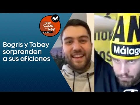 La sorpresa de Mike Tobey y Georgios Bogris a sus aficiones