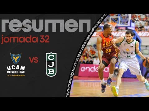 Resumen UCAM Murcia 71 - Joventut Badalona 83 (J32)