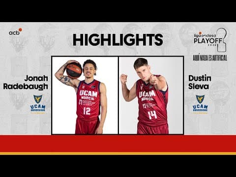 Dustin Sleva y Jonah Radebaugh impulsan al UCAM Murcia