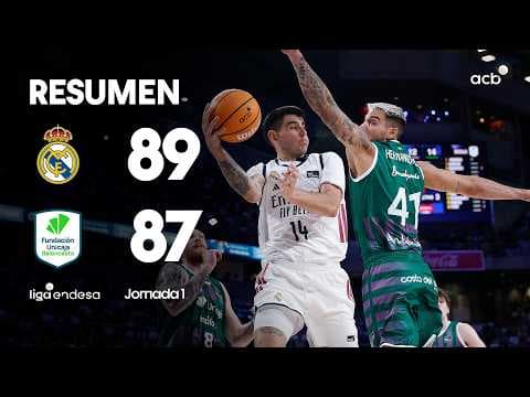Real Madrid - Unicaja (89-87)