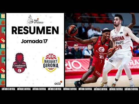 Resumen Casademont Zaragoza 81 - Bàsquet Girona 74 (J17)
