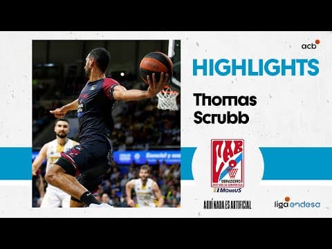 Thomas Scrubb, omnipresente en la victoria de Monbus Obradoiro