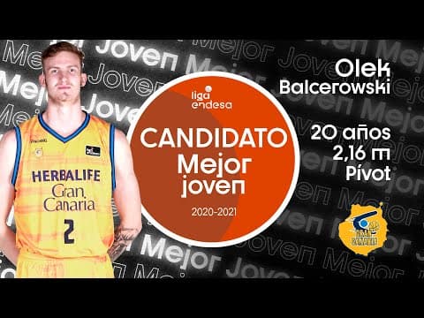 Olek Balcerowski, candidato al Mejor Joven