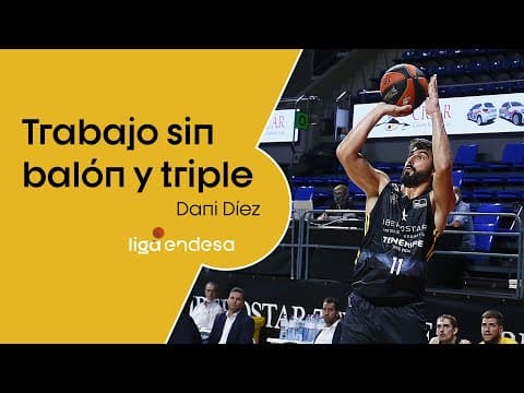 Dani Díez: Trabajo sin balón y triple para Hereda San Pablo Burgos