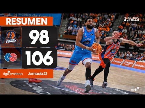 Resumen Leyma Coruña 98 - Río Breogán 106 (J23)