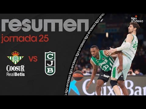Resumen Coosur Real Betis 66 - Joventut Badalona 77 (J25)