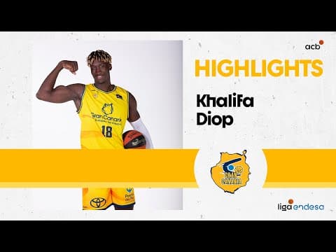Khalifa Diop se luce contra el Real Madrid