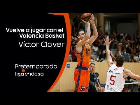 Víctor Claver, nuevamente de taronja