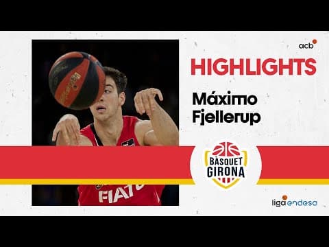 Máximo Fjellerup da la primera victoria a Bàsquet Girona