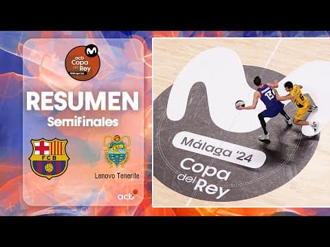 Resumen: Barça 108 - Lenovo Tenerife 76 (Semifinal)