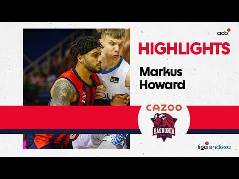 Markus Howard a golpe de triple en la victoria de Cazoo Baskonia