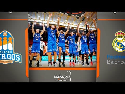 Resumen San Pablo Burgos 87 - Real Madrid 83 (Fase Final J2)