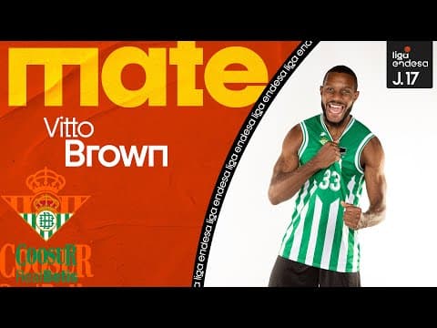 Vitto Brown, a una mano