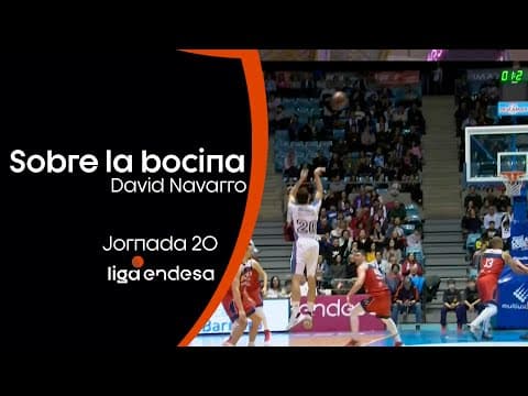 Triplazo sobre la bocina de David Navarro