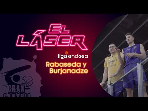 El láser de la Liga Endesa: Xavi Rabaseda y Beqa Burjanadze
