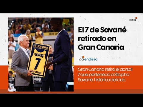 Gran Canaria retira el 7 de Sitapha Savané