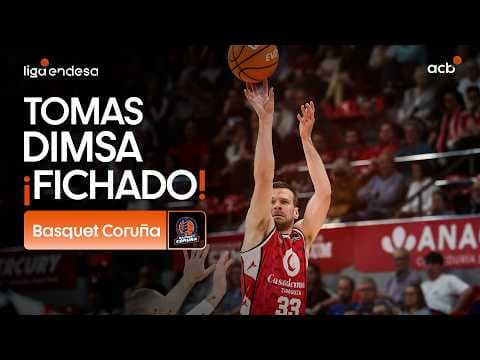 Así juega Tomas Dimsa, nuevo fichaje de Leyma Coruña