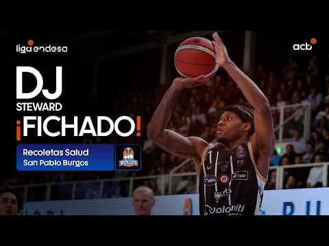 Así juega DJ Steward, nuevo fichaje de Recoletas Salud San Pablo Burgos