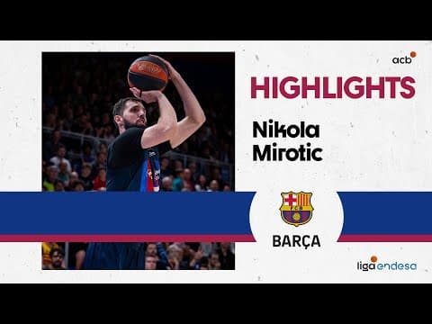 Nikola Mirotic firma su mejor partido de la temporada