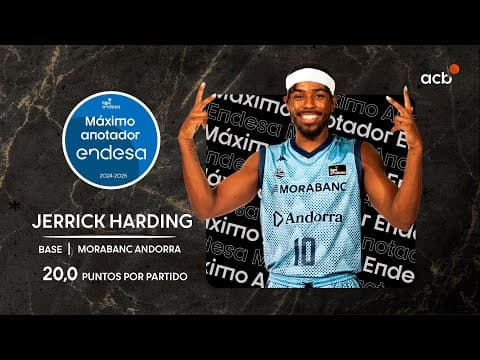 Jerrick Harding, Máximo Anotador Endesa Liga Endesa 2024-25