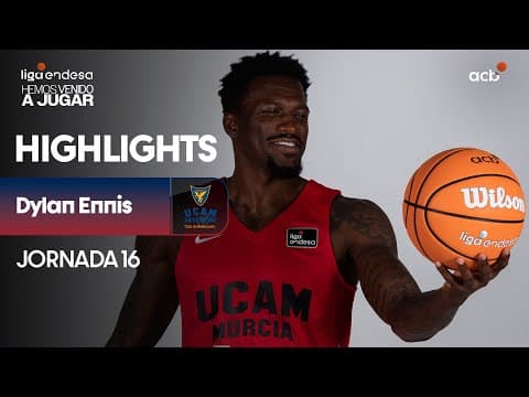 Dylan Ennis, líder anotador de UCAM Murcia