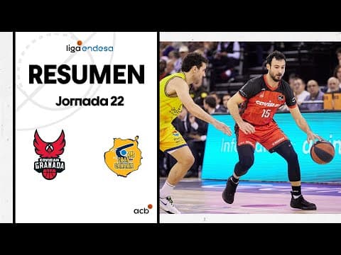 Resumen Coviran Granada 80 - Gran Canaria 66 (J22)